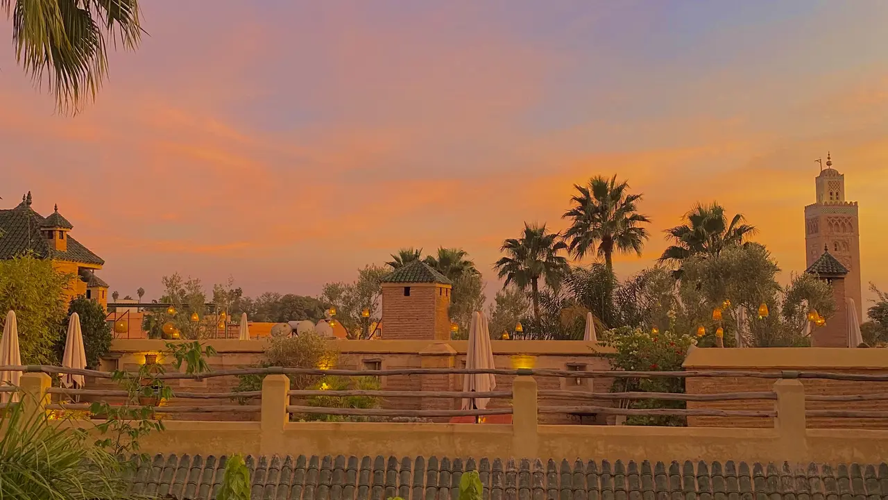 Décompte voyage pour Marrakech au coucher du soleil